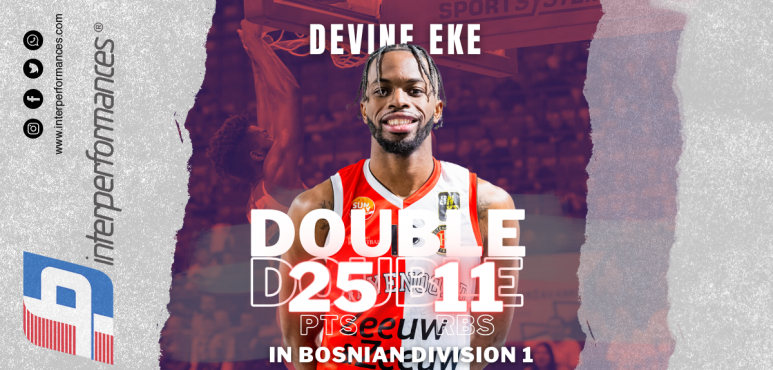Devine Eke shines in Bosnia