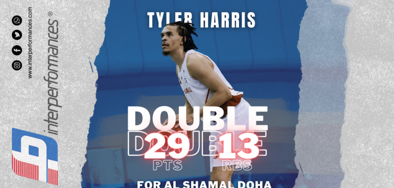 Tyler Harris Shines in Double-Double for Al Shamal