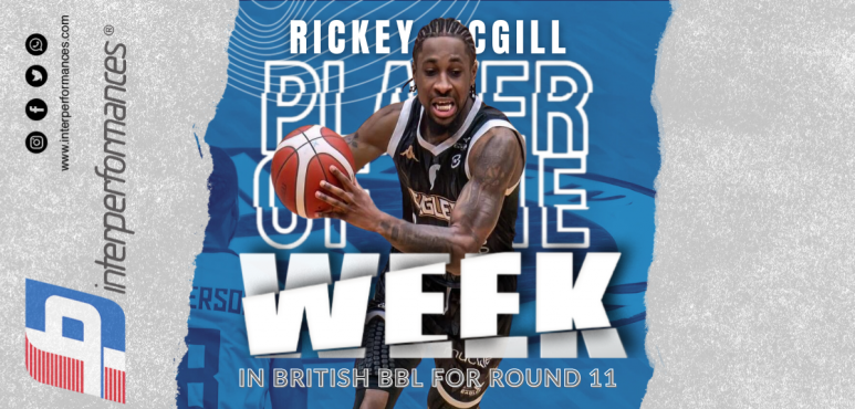 British BBL round 11 best performance: Rickey McGill