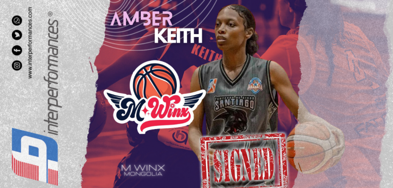 Amber Keith Signs with M Winx in Mongolia