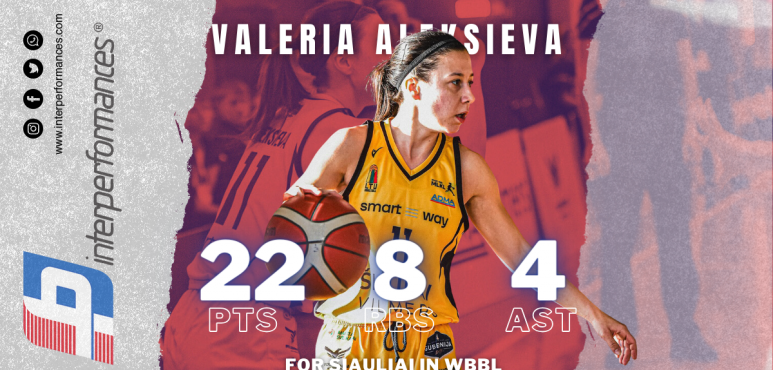 Valeria Aleksieva Shines in Siauliai's Dominant Victory