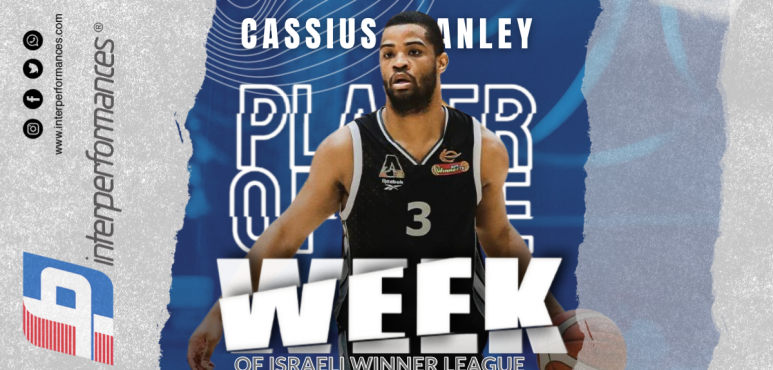  Stanley's double-double lands him Israeli Player of the Week award