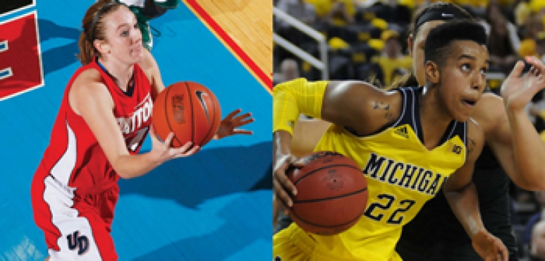 WNBA Draft pick  Ally Malott  and Michiganï¿½s center Cyesha Goree join Interperformances